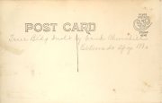 Back of Post Card